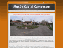 Tablet Screenshot of museecapalcampestre.fr